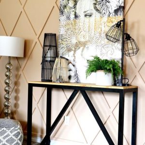 mesa de madera maciza